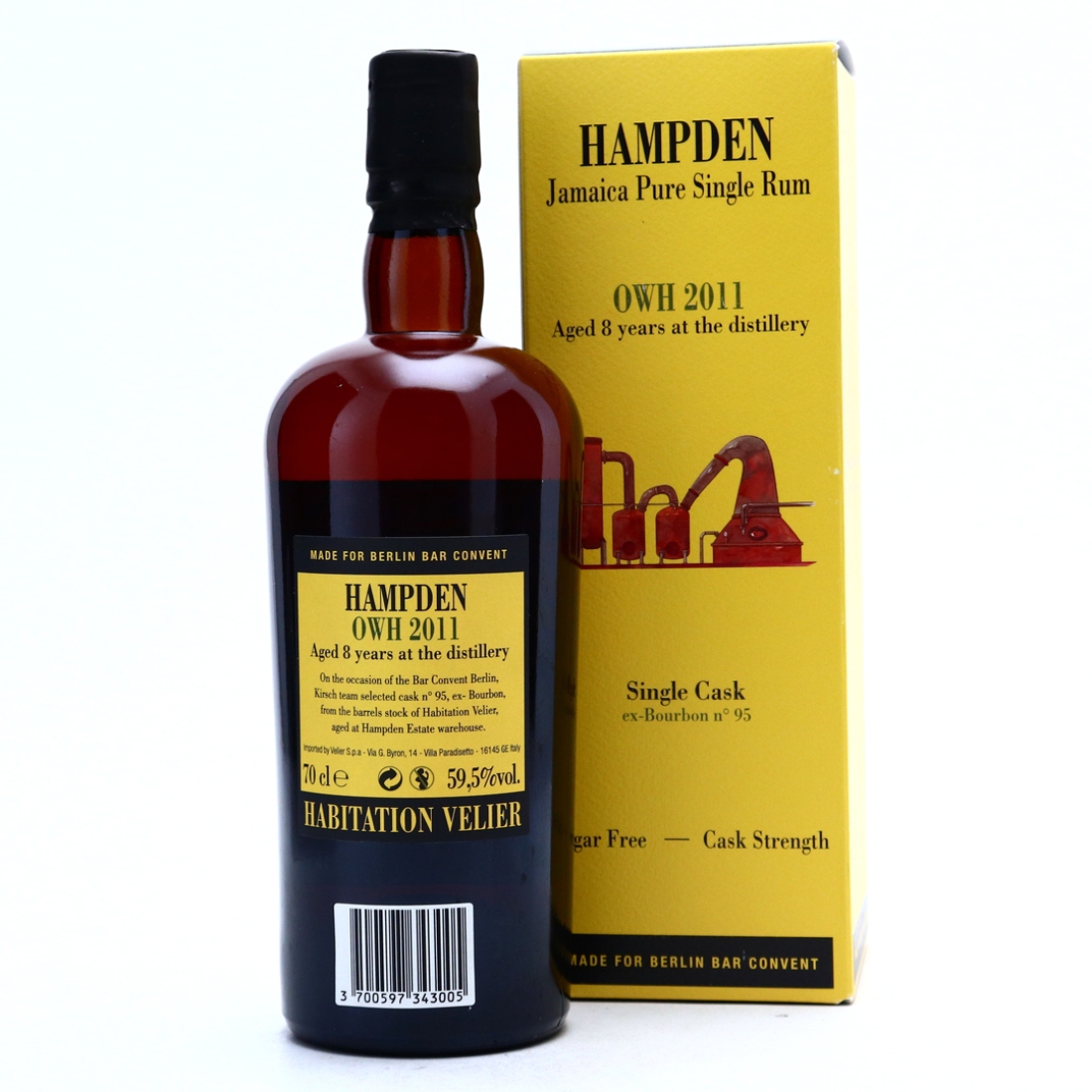 Image for Hampden OWH 2011 Habitation Velier 8 Year Old