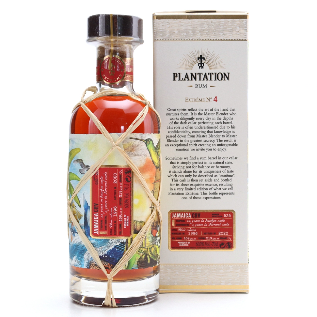 Image for Long Pond CRV 1996 Plantation 24 Year Old Extrême No.4