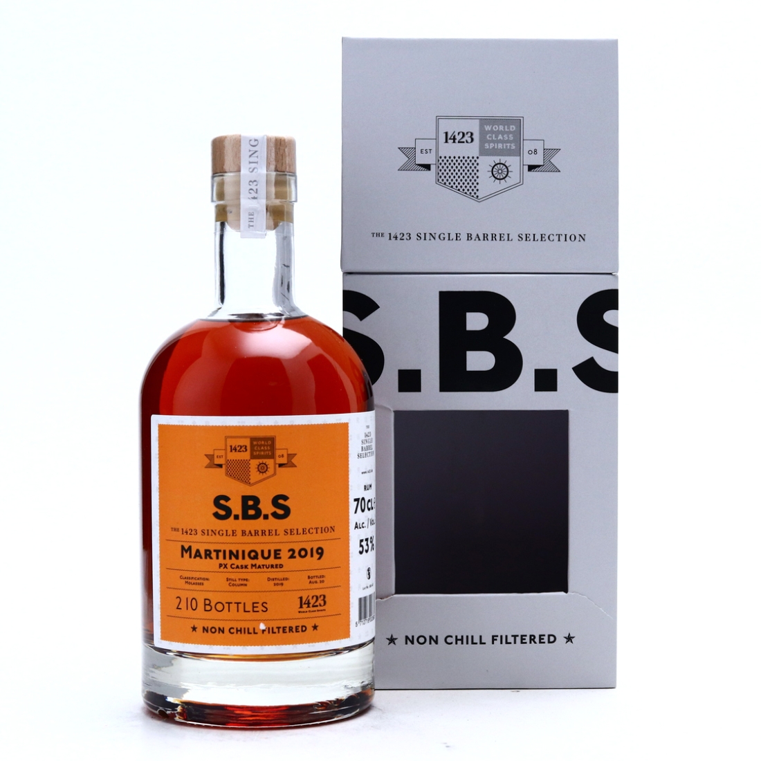 Martinique Rum 2019 The 1423 SBS PX Cask