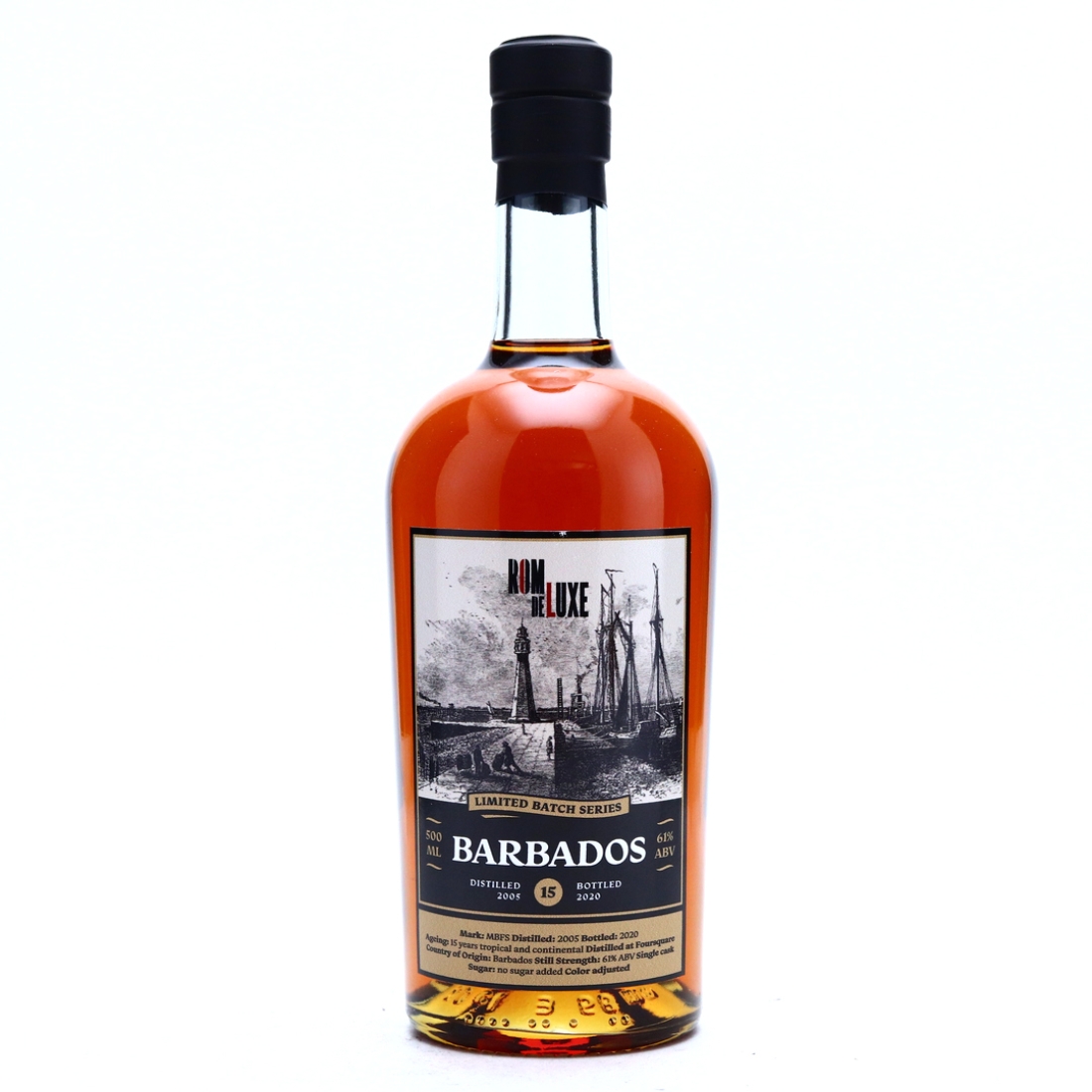 Foursquare MBFS 2005 Rom de Luxe 15 Year Old 50cl