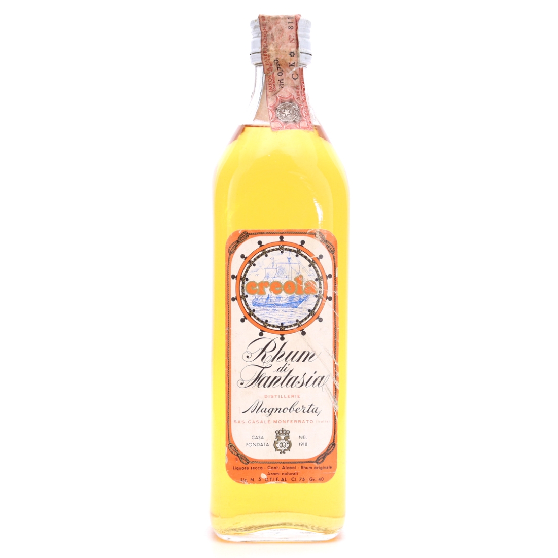Magnoberta Rhum di Fantasia 1 Litre 1980s