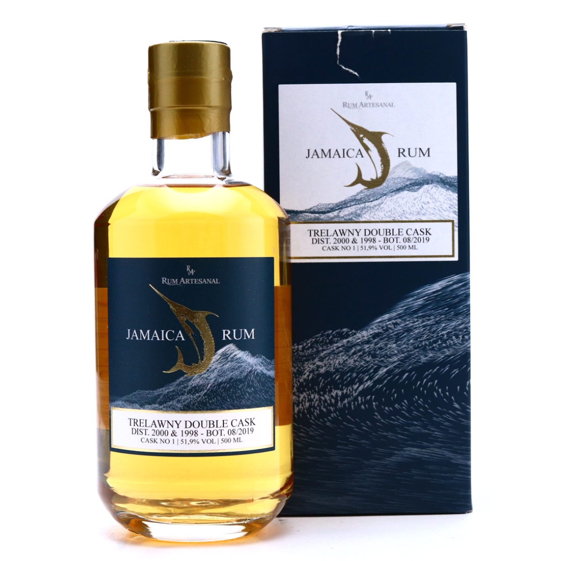 Jamaican Rum 1998 & 2000 Rum Artesanal 50cl