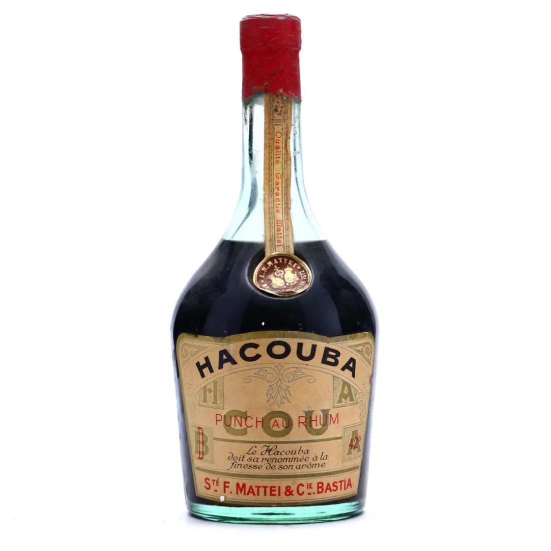 Hacouba Punch au Rhum circa 1960s