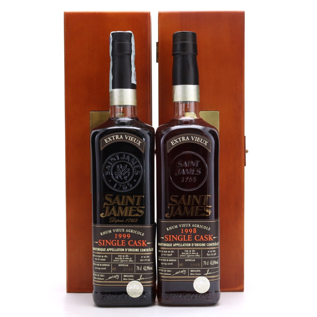 Saint James Single Cask 2 x 70cl