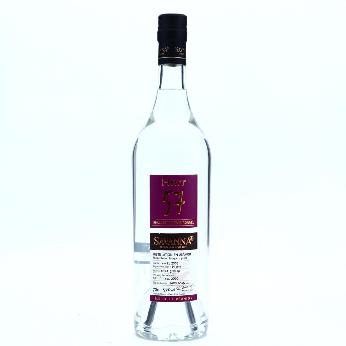 Savanna HERR 2006 Rhum Blanc Batch #4