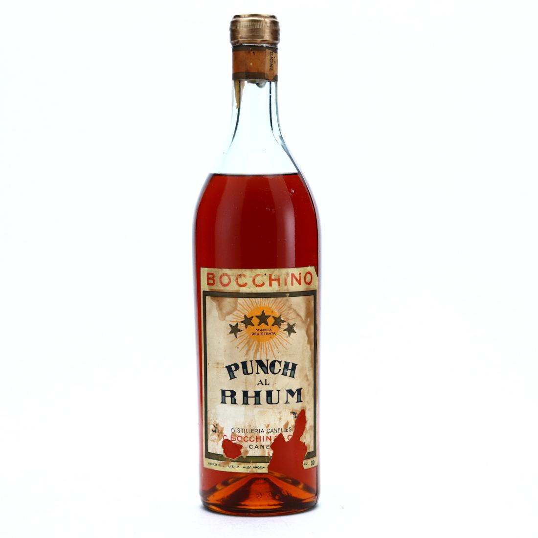 Bocchino Punch al Rhum 1 Litre 1950s