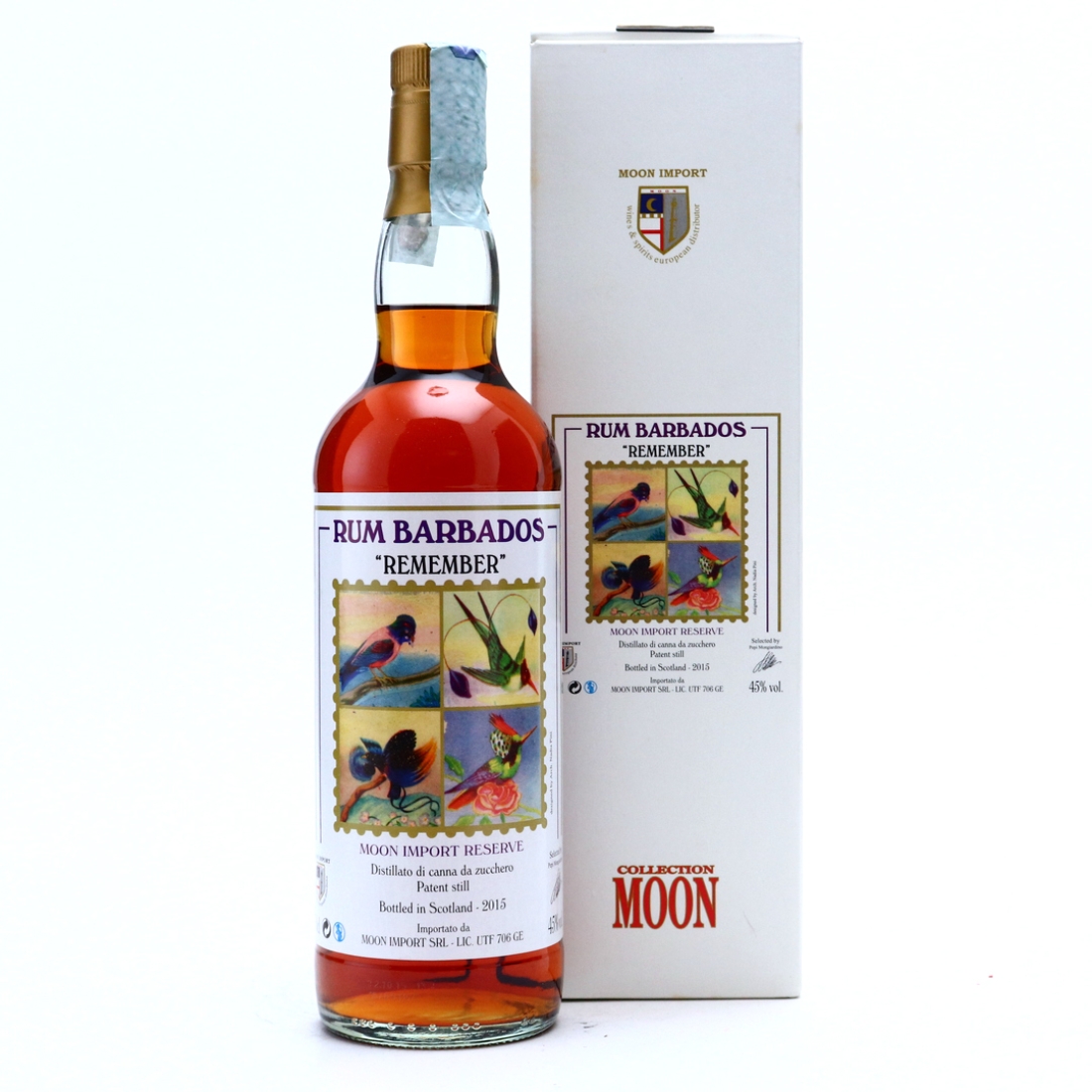 Barbados Rum 'Remember' Moon Import Reserve 2015