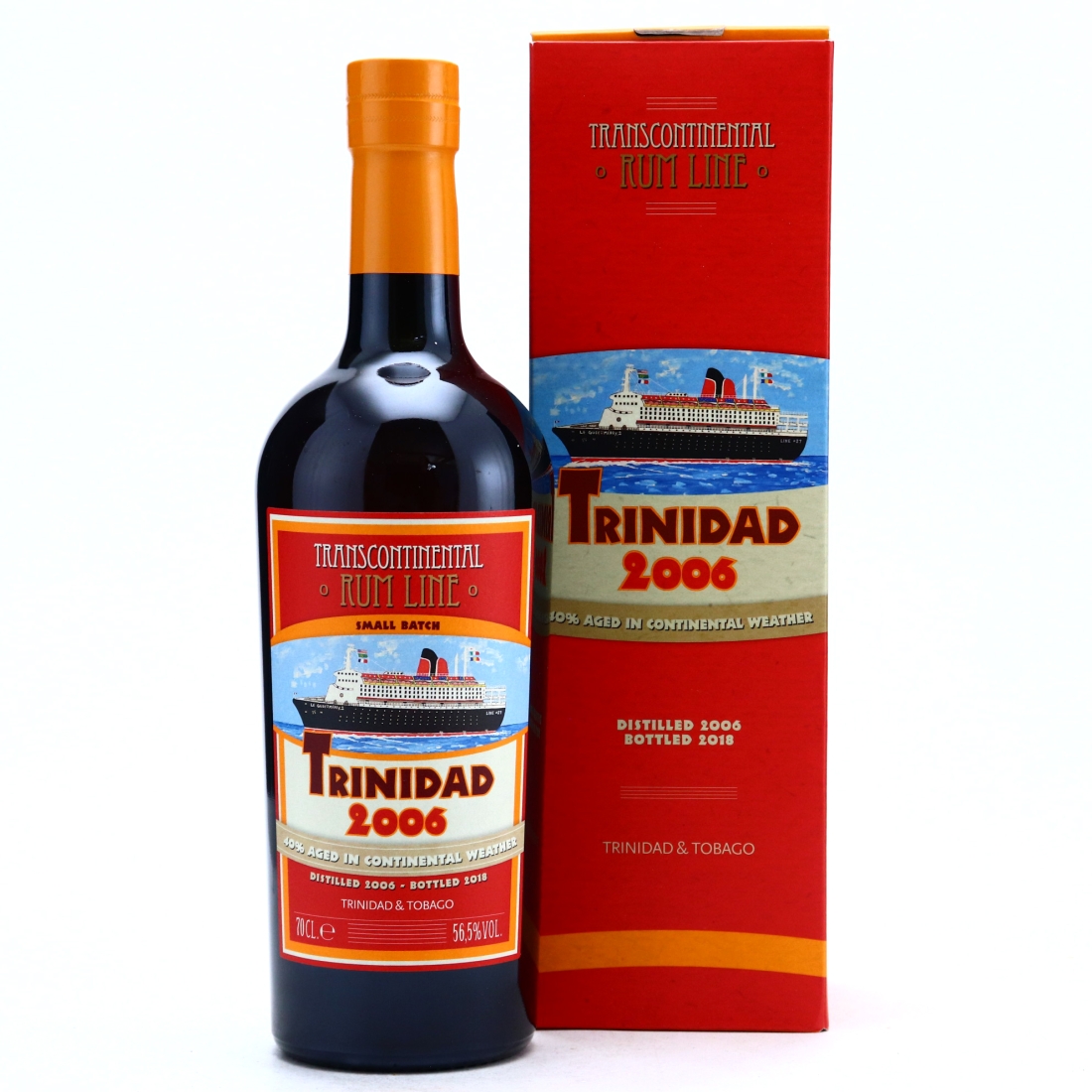 Trinidad Distillers 2006 Transcontinental Rum Line