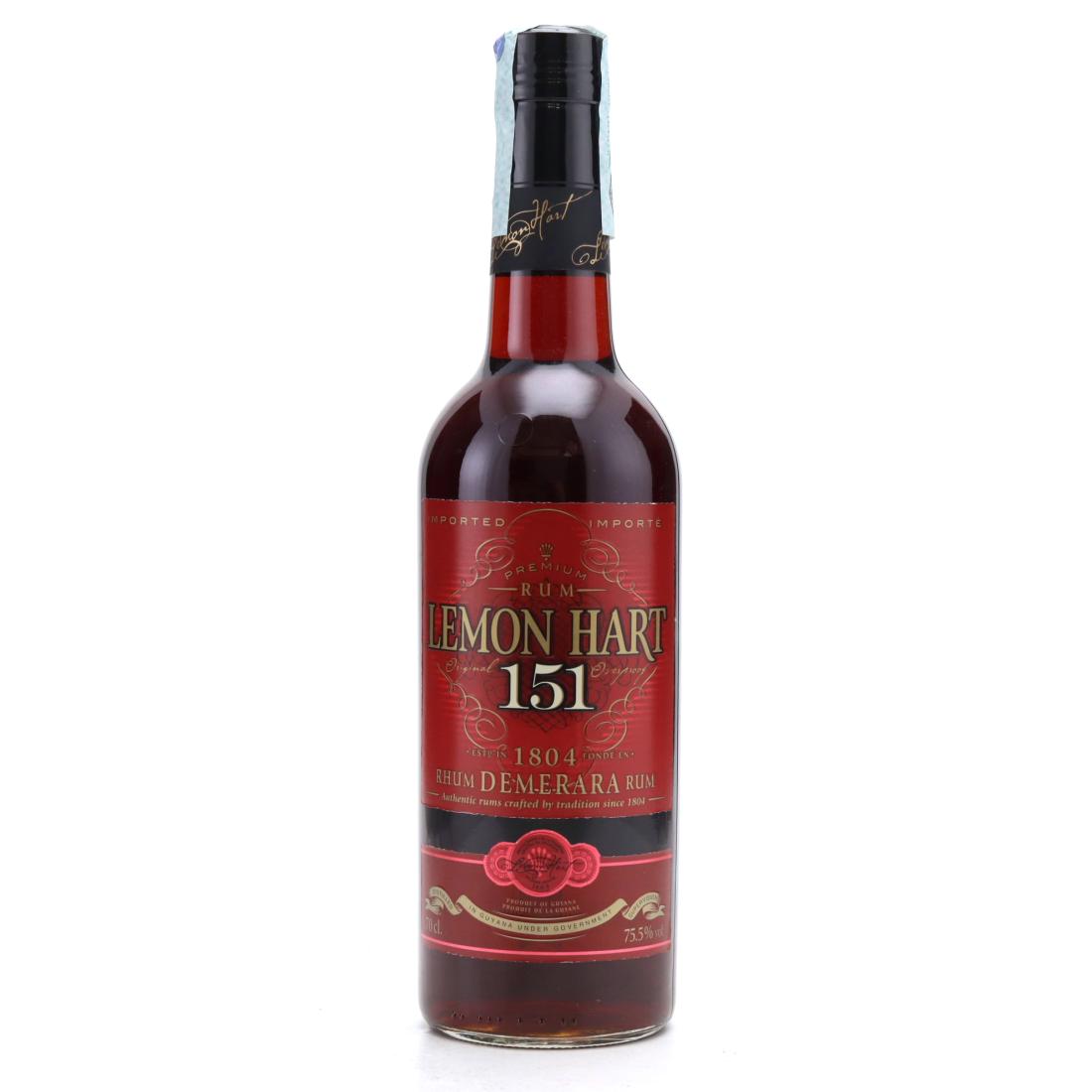 Image for Lemon Hart 151 Proof Demerara Rum
