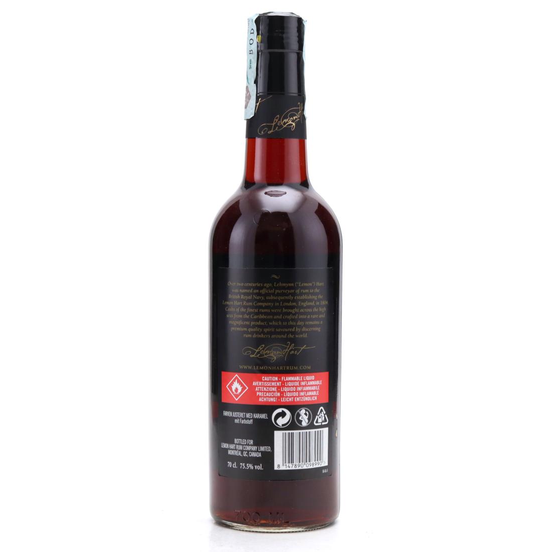 Image for Lemon Hart 151 Proof Demerara Rum