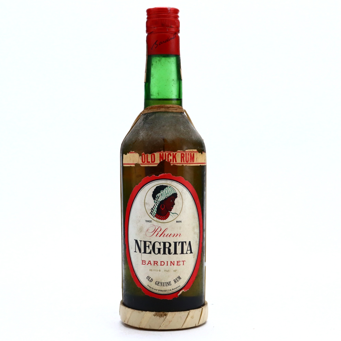 Rhum Negrita Old Nick circa 1970s