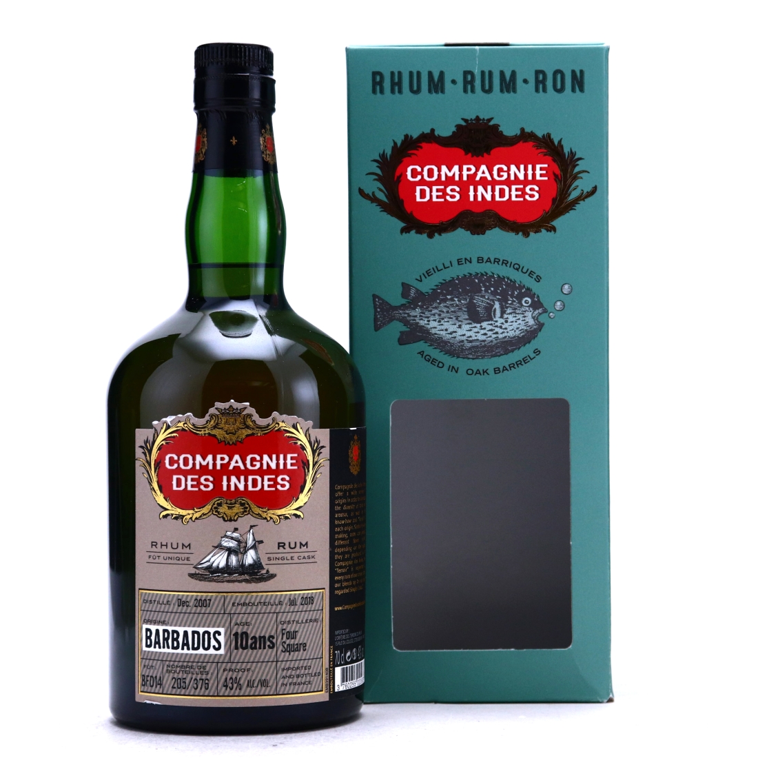 Foursquare 2007 Compagnie des Indes 10 Year Old