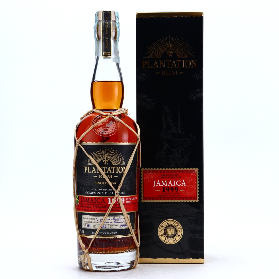 Clarendon MMW 1999 Plantation Single ex-Arran Whisky Cask Finish #1 / Compagnia dei Caraibi