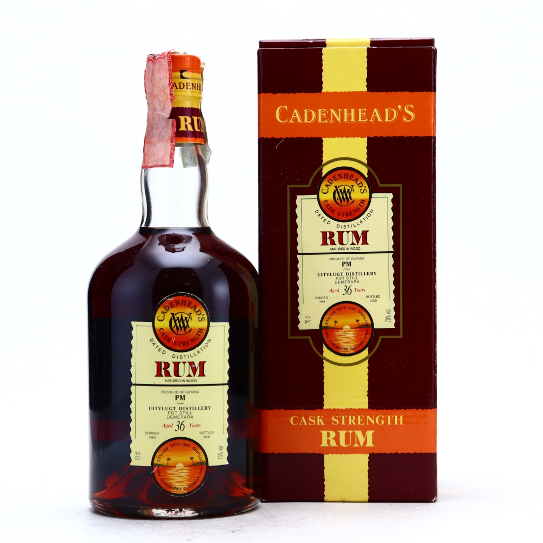Port Mourant PM 1964 Cadenhead's 36 Year Old