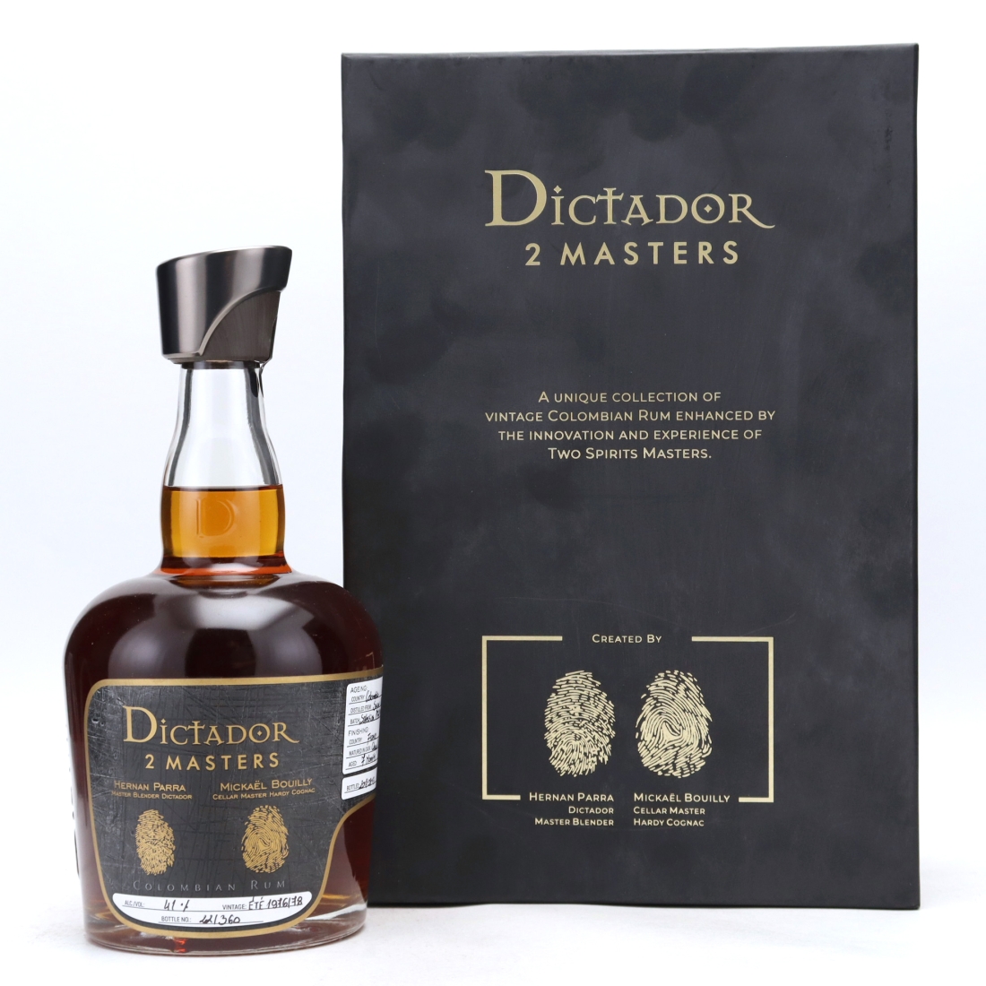 Dictador 1978 2 Masters / Hardy Cognac
