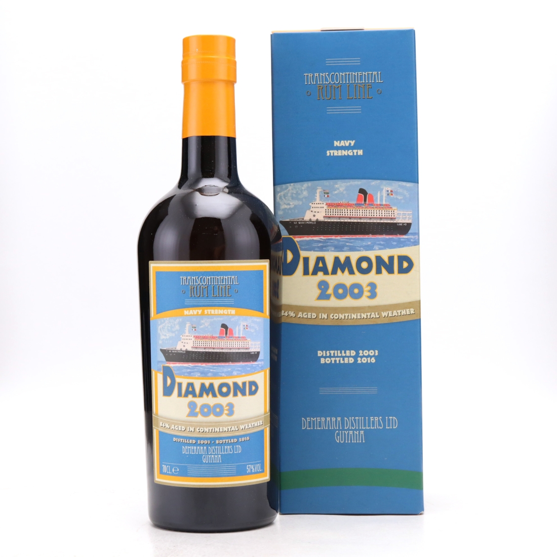 Diamond 2003 Transcontinental Rum Line Navy Strength