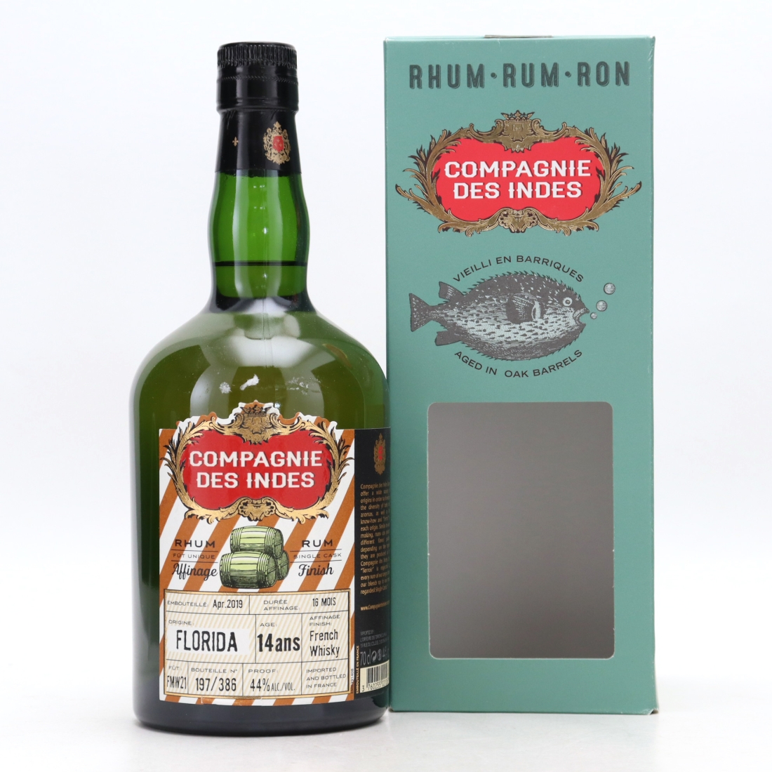 Florida Rum 14 Year Old Compagnie des Indes