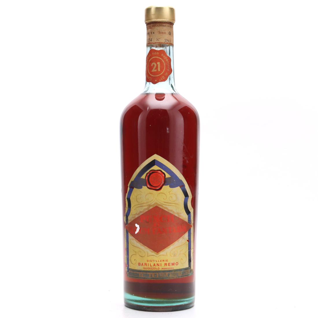 Barilani Remo Punch al Rhum di Fantasia 1 Litre 1960s