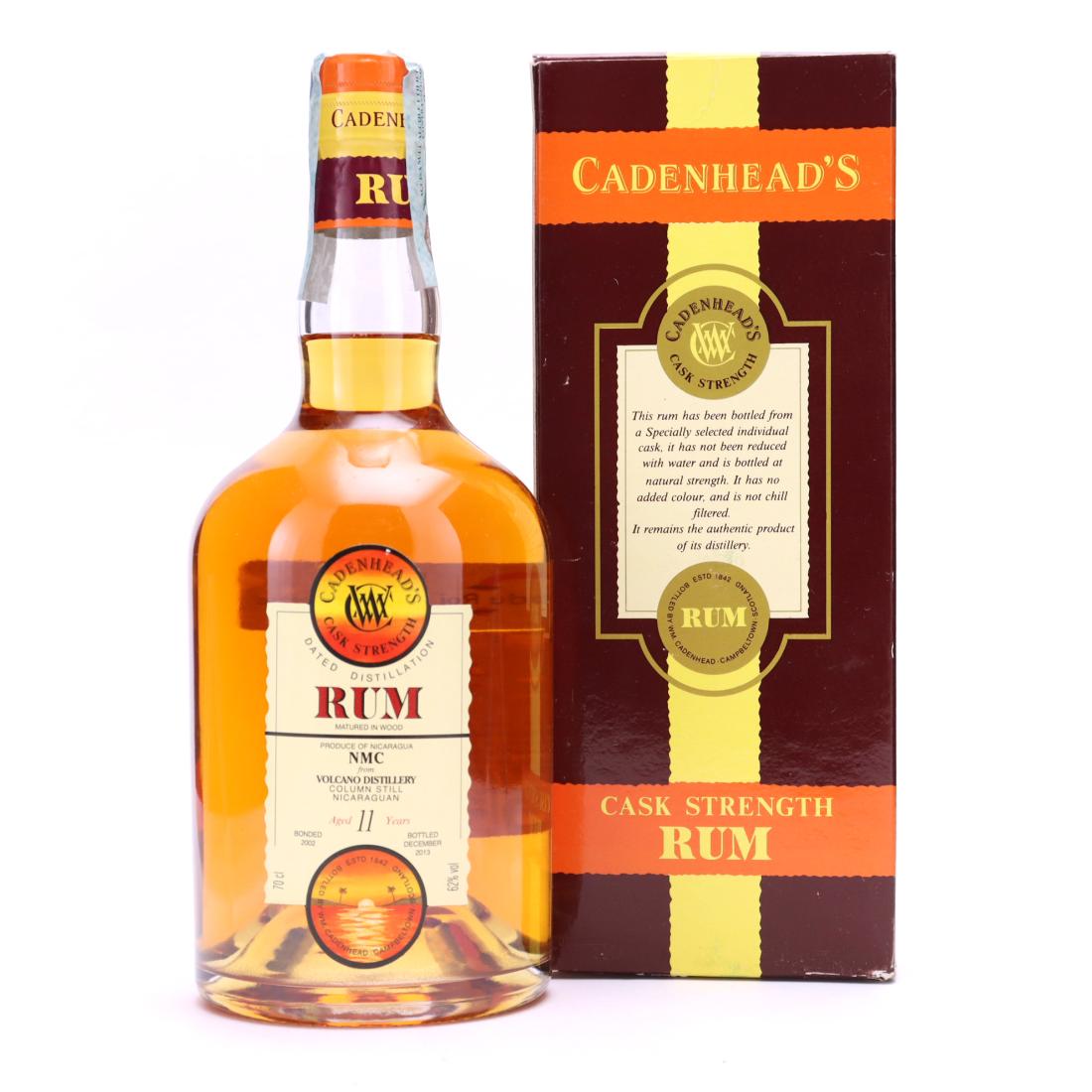 Volcano NMC 1999 Cadenhead's 17 Year Old Rum | Rum Auctioneer