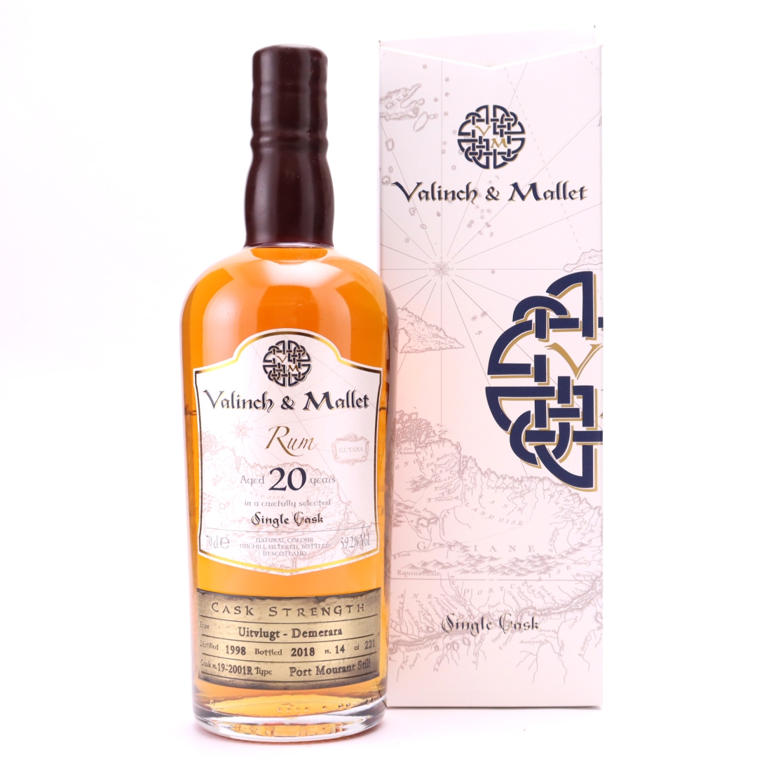 Port Mourant 1998 Valinch and Mallet 20 Year Old
