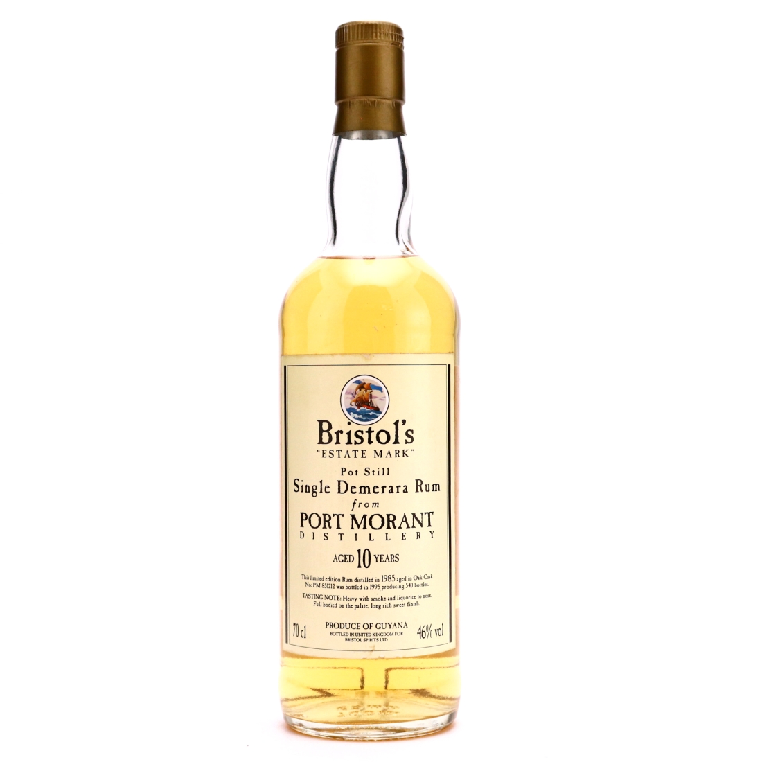 Port Mourant PM 1985 Bristol's Estate Mark 10 Year Old