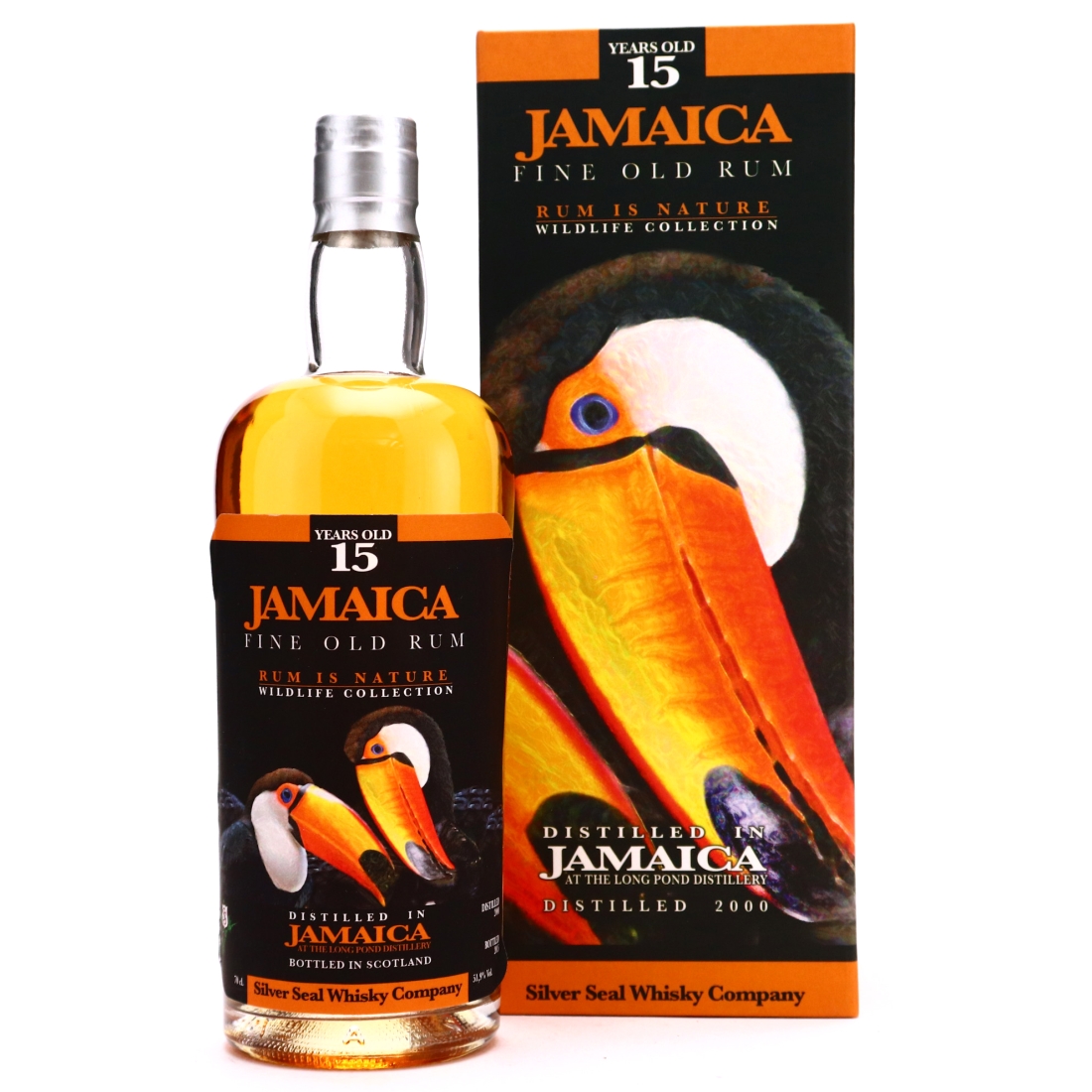 Jamaica Rum 2000 Silver Seal 15 Year Old / Rum is Nature