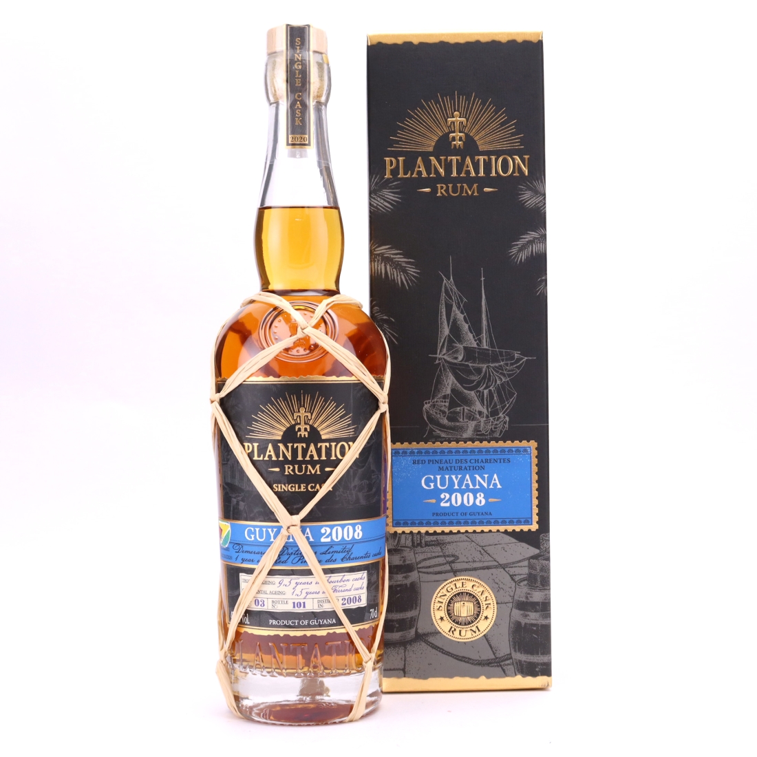 Diamond Pot Still 2008 Plantation Single Red Pineau Cask Finish #3