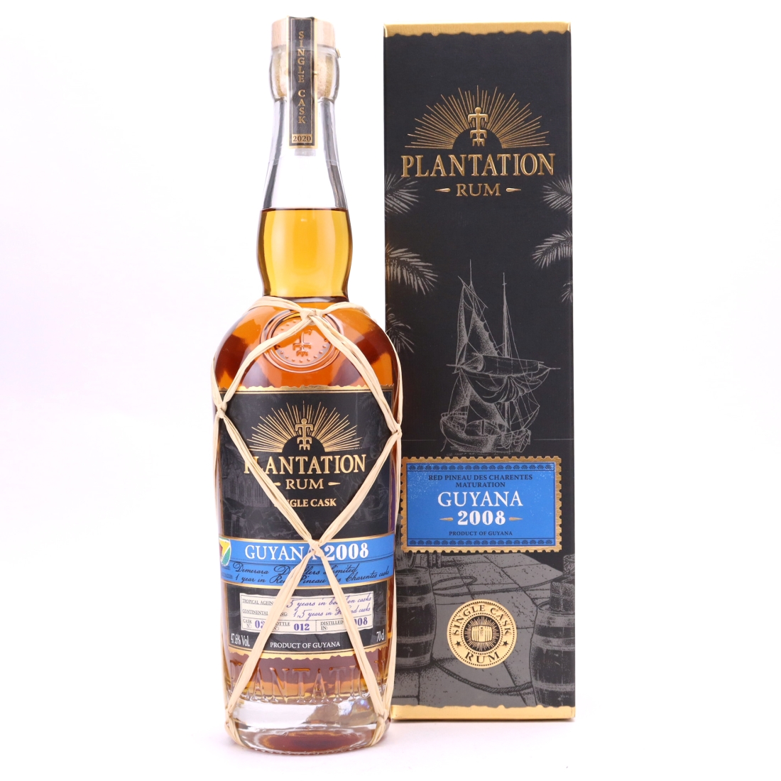 Diamond Pot Still 2008 Plantation Single Red Pineau Cask Finish #2