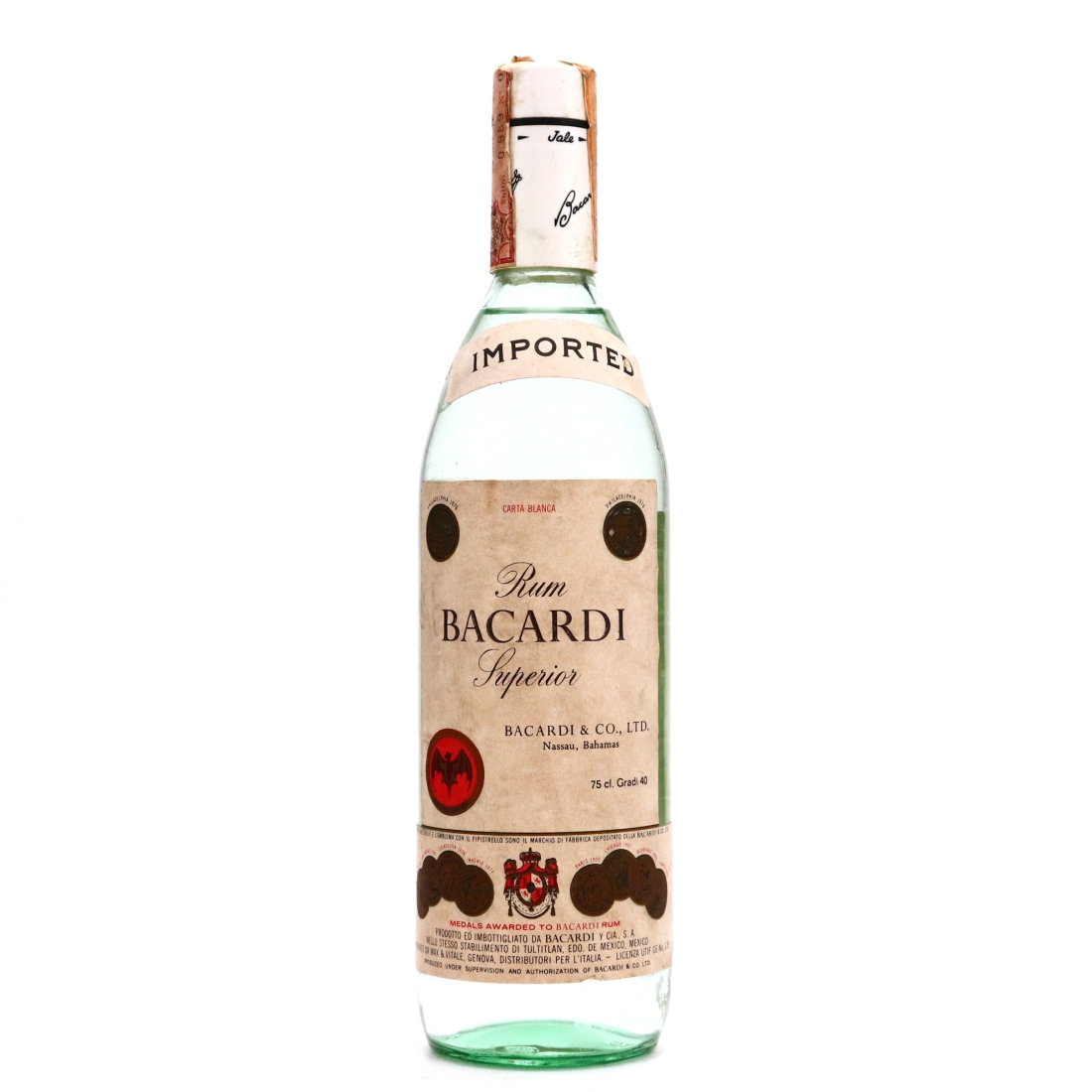 Bacardi Carta Blanca 1960s