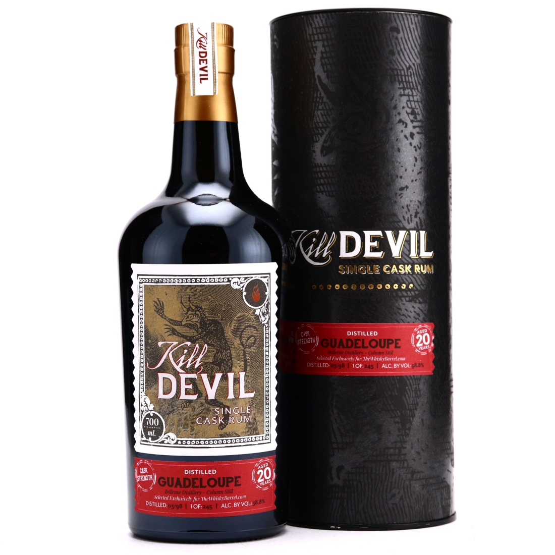 Bellevue 1998 Kill Devil 20 Year Old Cask Strength / TWB 58.8%