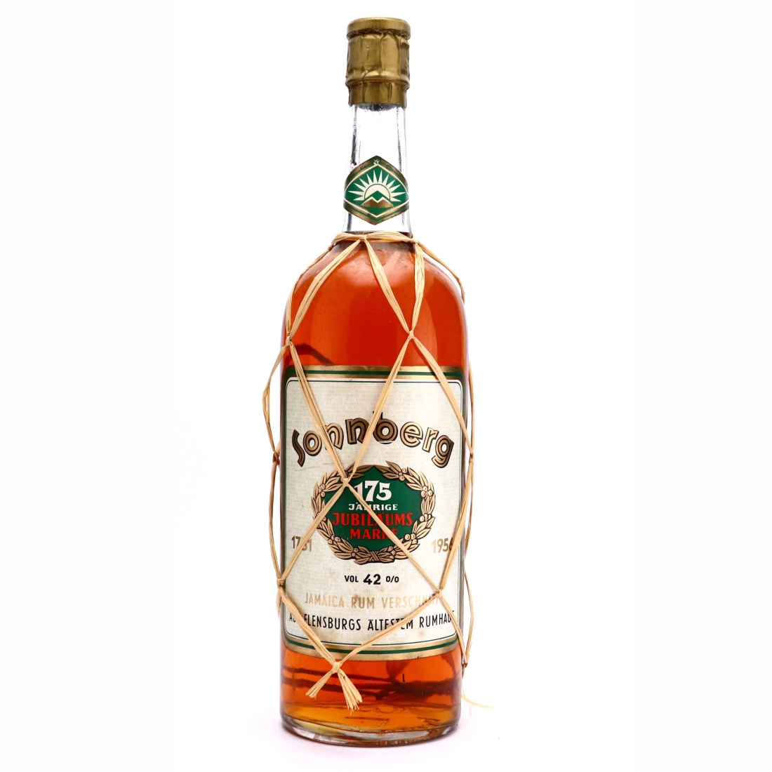 Sonnberg Jamaica Rum 175th Anniversary 1956