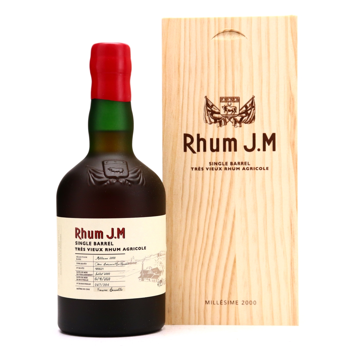 Rhum J.M 2000 Single Bourbon Cask #180029 50cl