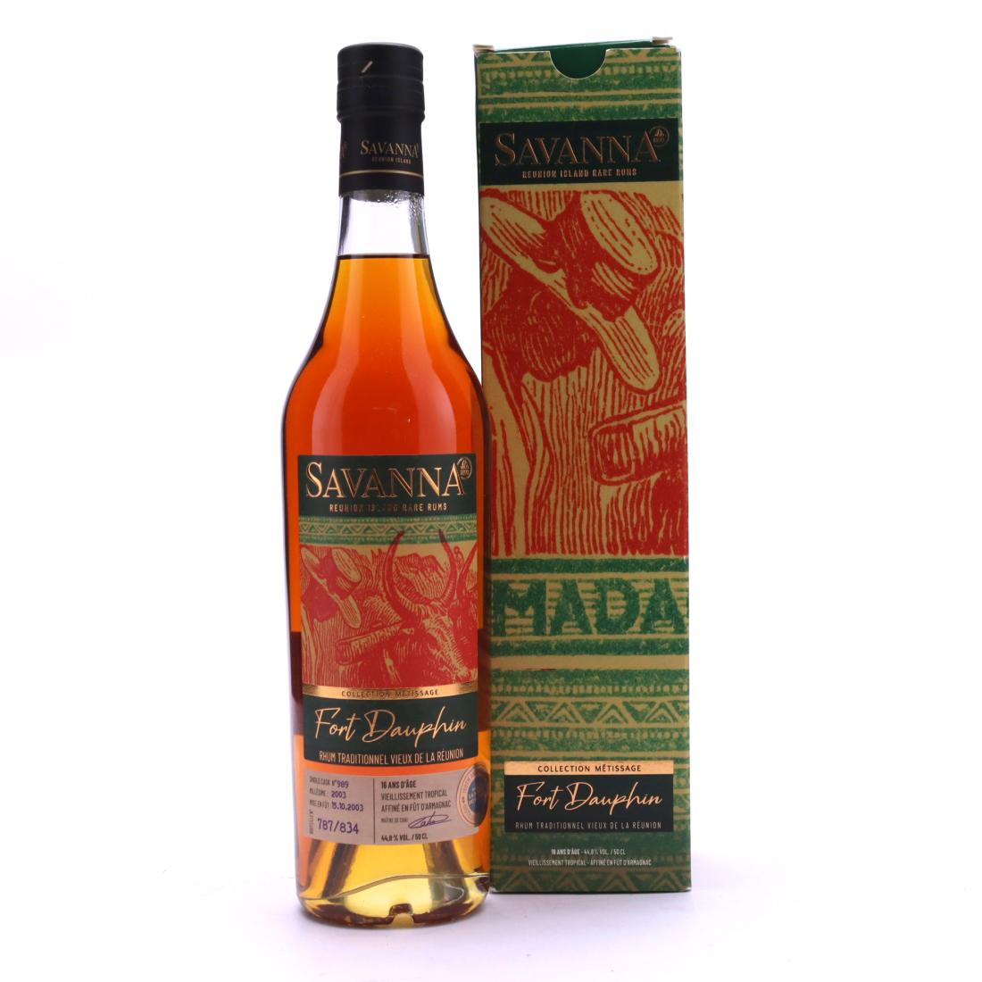 Savanna Traditionnel 2007 Single Cask 16 Year Old #989 50cl / 150th Anniversary