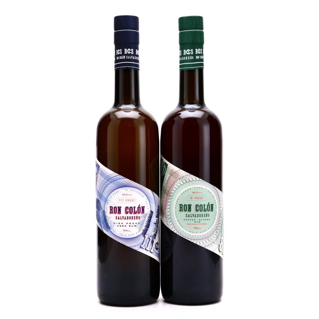 Ron Colón Salvadoreño El Salvador Rum x 2
