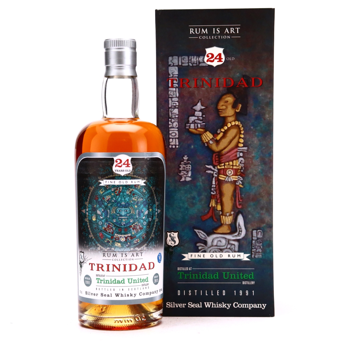 Trinidad Distillers 'Trinidad United' 1991 Silver Seal 24 Year Old / Rum is Art