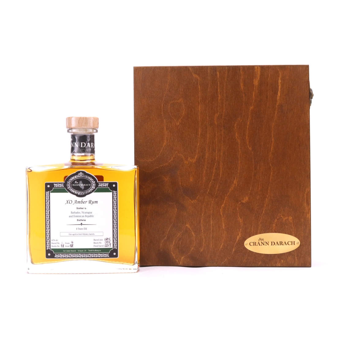 An Crann Darach 8 Year Old XO Amber Rum