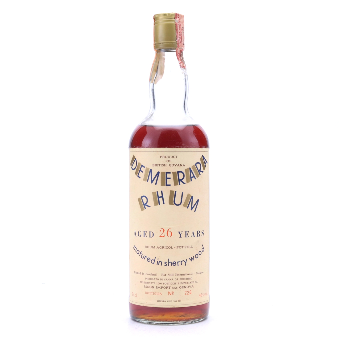 Image for Demerara Rhum 26 Year Old Matured in Sherry Wood