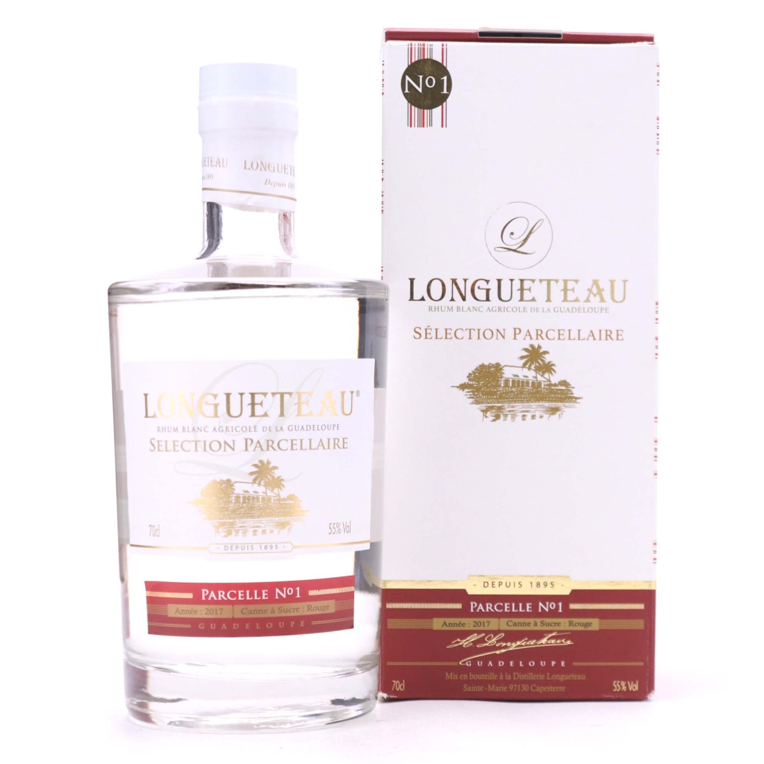 Longueteau 2017 Rhum Blanc Parcelle No.1