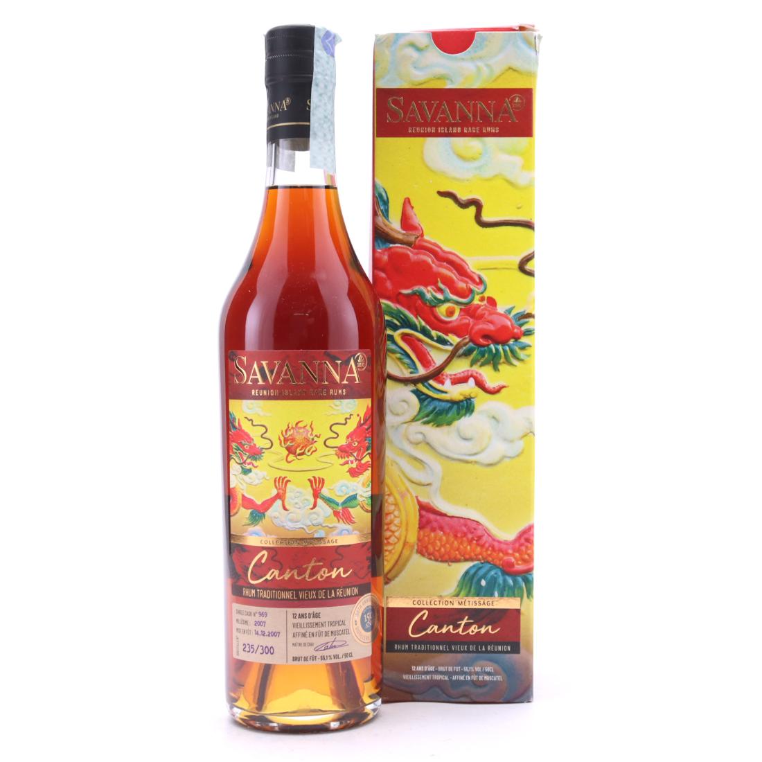 Savanna Traditionnel 2007 Single Muscatel Cask Finish 12 Year Old #969 50cl / 150th Anniversary