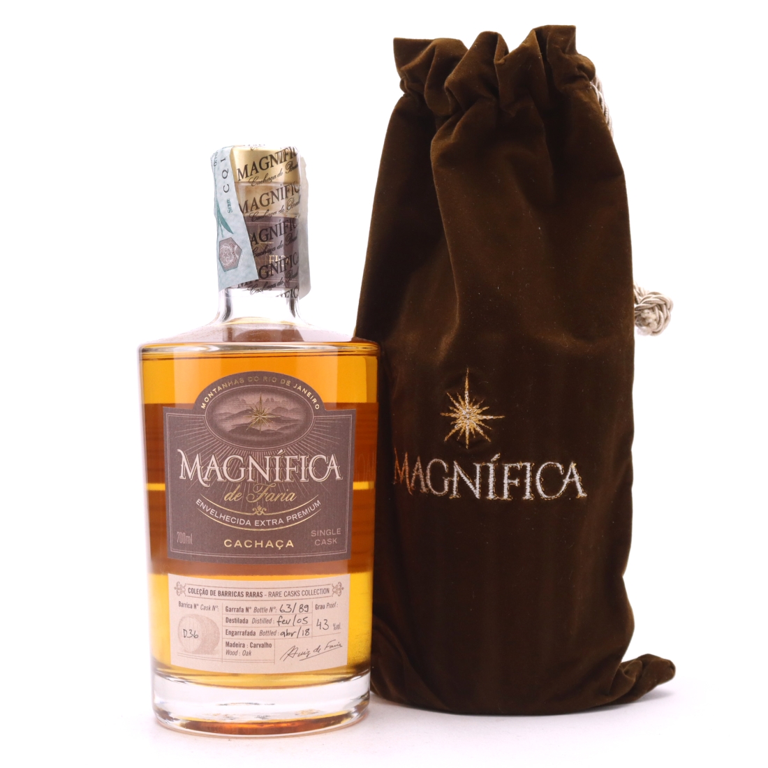 Cachaça Magnifica 2005 Single Cask #D36 / Milan Rum Festival