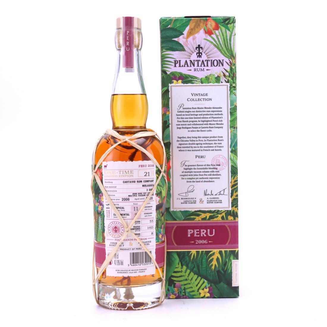 Image for Cartavio Rum Company 2006 Plantation 14 Year Old