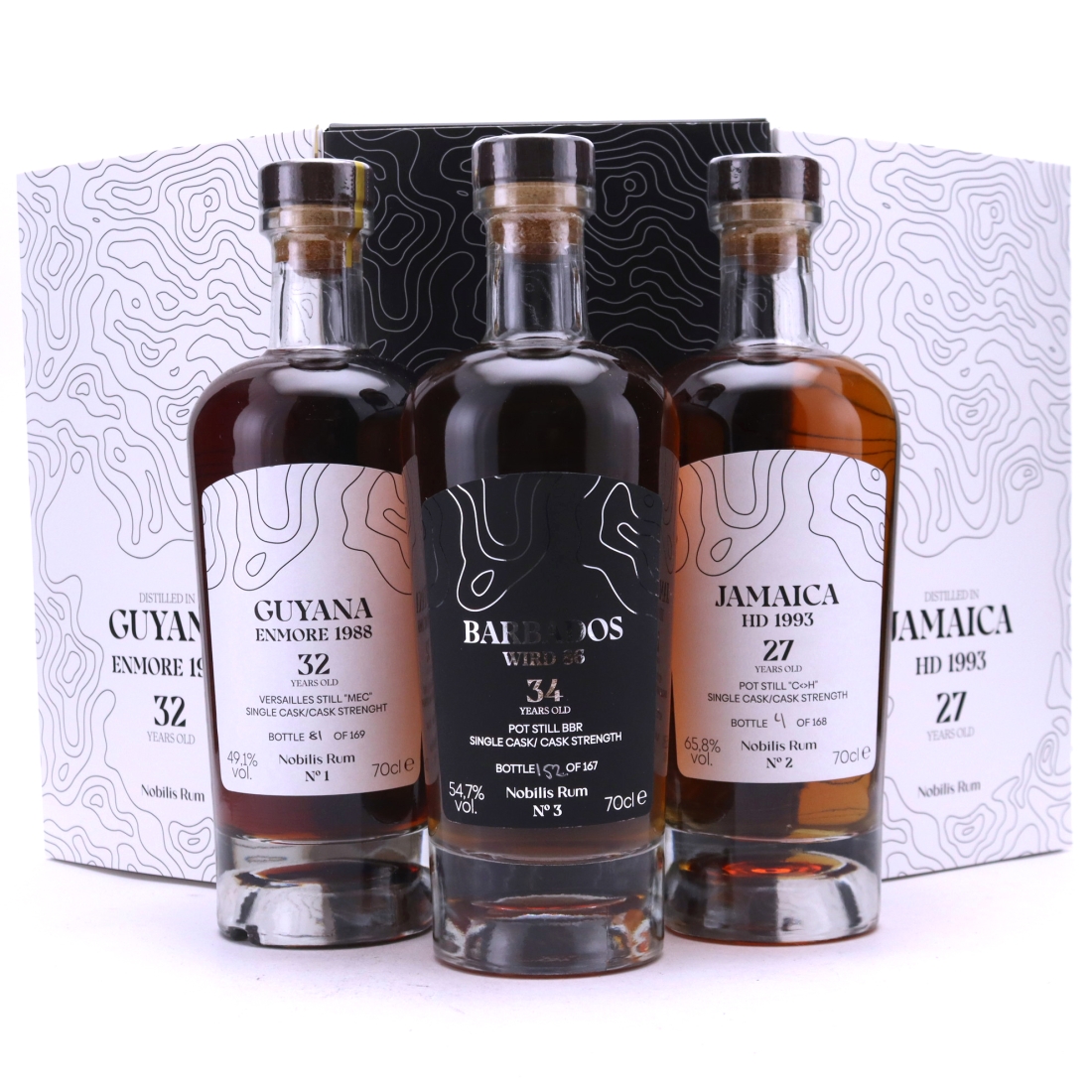 Nobilis Rum 2020 Releases 3 x 70cl