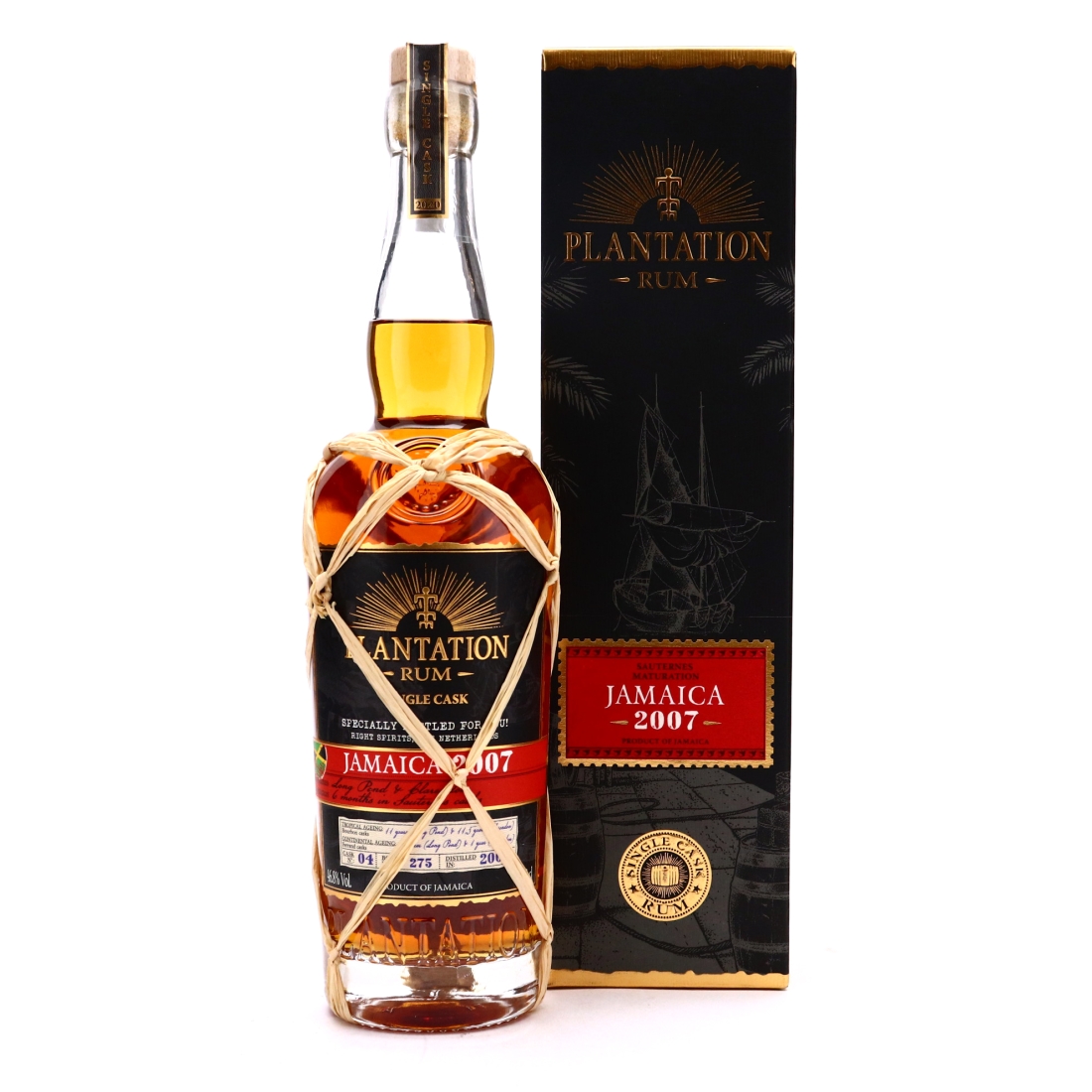 Jamaica Rum 2007 Plantation Single Sauternes Cask Finish #4 / Right Spirits