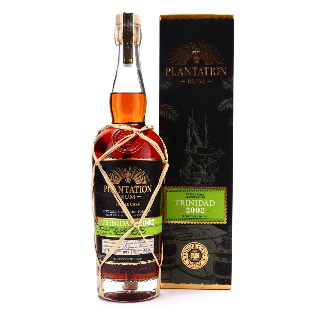 Trinidad Distillers 2002 Plantation Single Tawny Port Cask Finish #10 / Right Spirits 