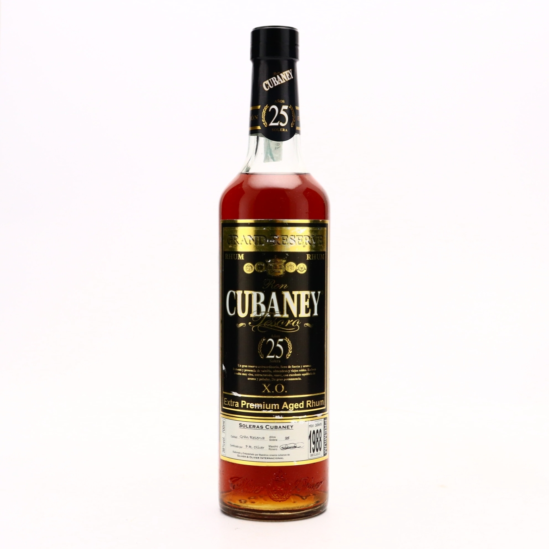 Cubaney Tesoro 1988 Grand Reserve Solera 25