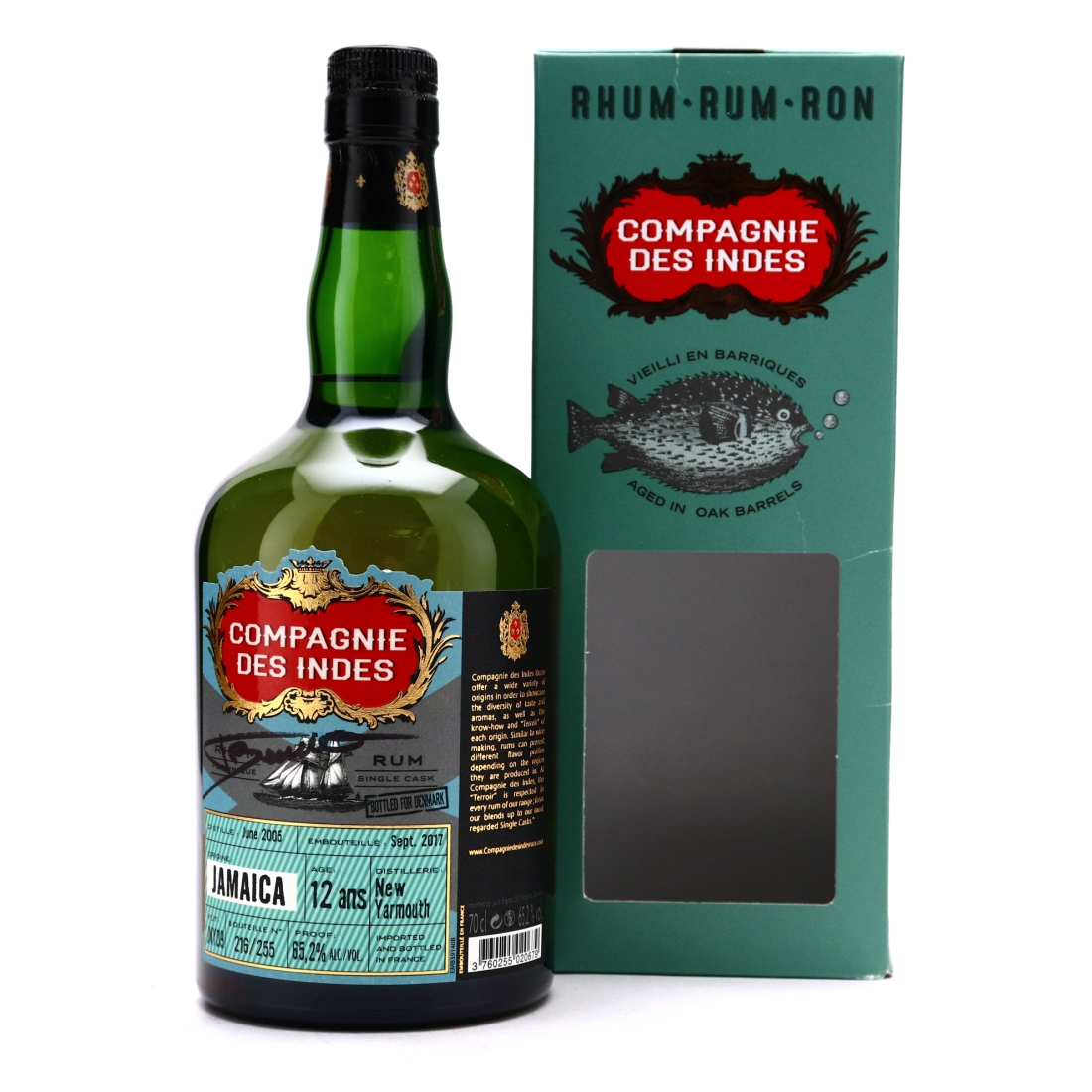 New Yarmouth 2005 Compagnie des Indes 12 Year Old