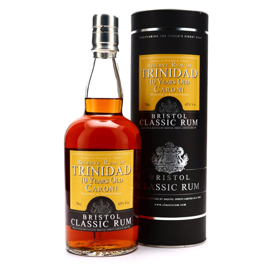 Caroni 10 Year Old Bristol Classic Rum