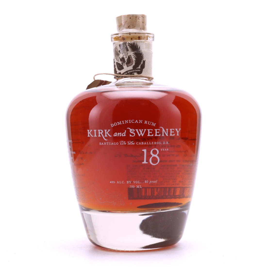 Kirk and Sweeney 18 Year Old 75cl / US Import