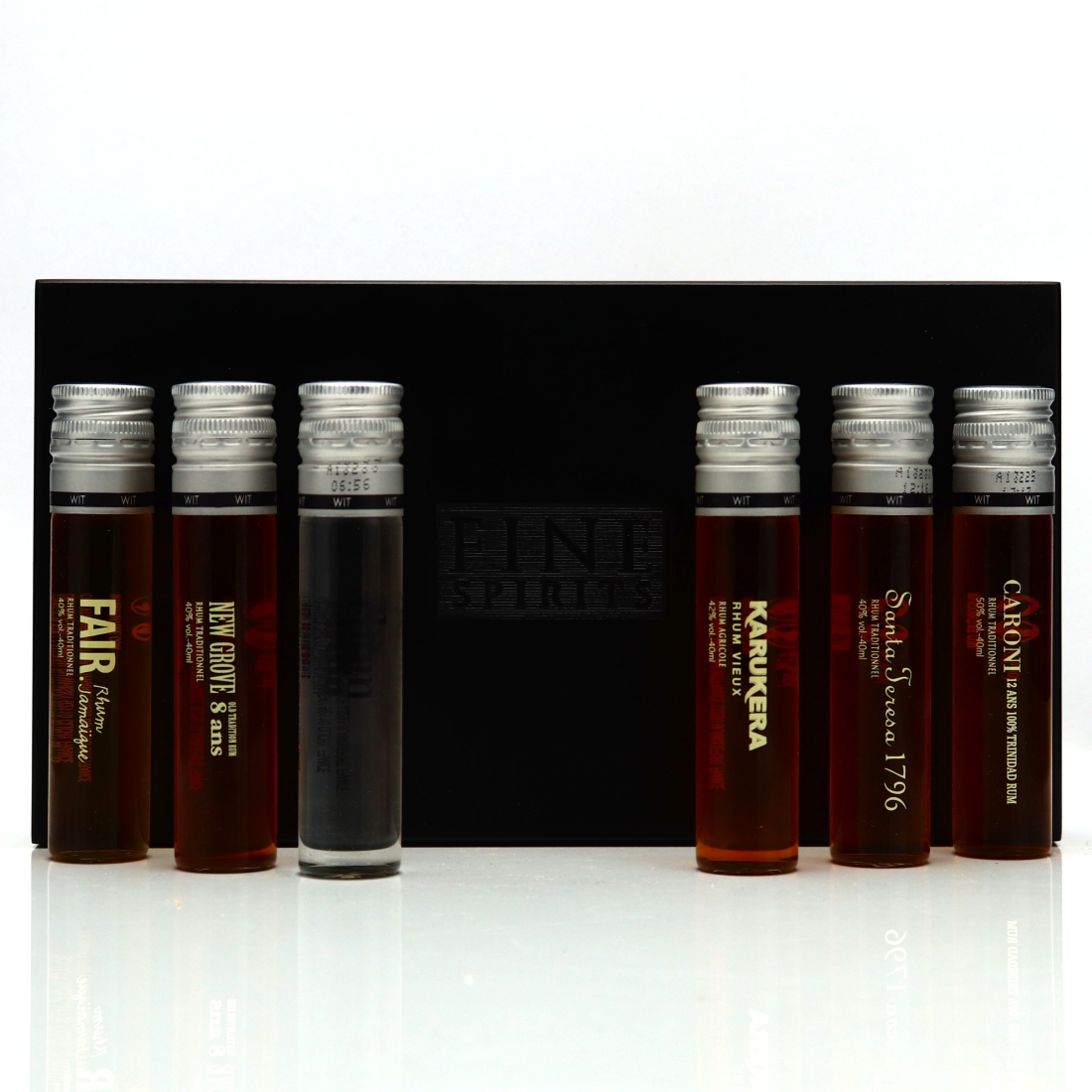 Rhum Ron Rum Samples x 6 Including Caroni