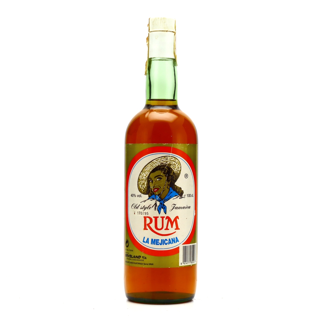 La Mejicana Old Style Rum 1 Litre 1980s